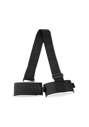 Shineyee Erkek Bayan Kayak Taşıma Kemerleri Nilon Materyalli 57-107 Cm Uzunluk Ayarlanabilir Siyah Renk Siyah