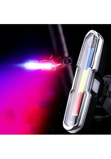 Forte Gt 6017-3 Bisiklet Yüksek Güç Cob Ön Far Usb Şarjlı Siyah