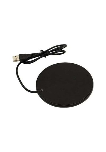 Ulzyvf Createtech Usb Siyah Pedi Kahve Isıtıcı, Gri Fincanı Elektrikli Ambition - Ox, Taşınabilir Masada Kullanım İçin Pratik - Siyah Gri - Siyah