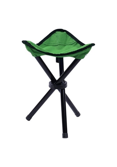 Novahub Yürüyüş Kamp Balıkçılık Katlanır Sandalye Maks. 100kg, 22x22x31cm, Green/kırmızı Kırmızı