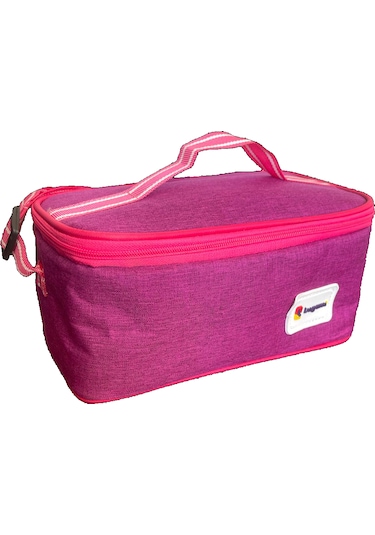Termoslu Beslenme Çantası Mor Mor - Pembe