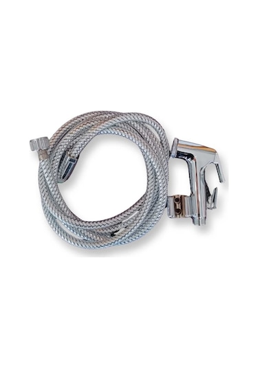 Tekne Ve Karavan Dış Duş Seti, 2.5 Metre Hortum Krom Hortum