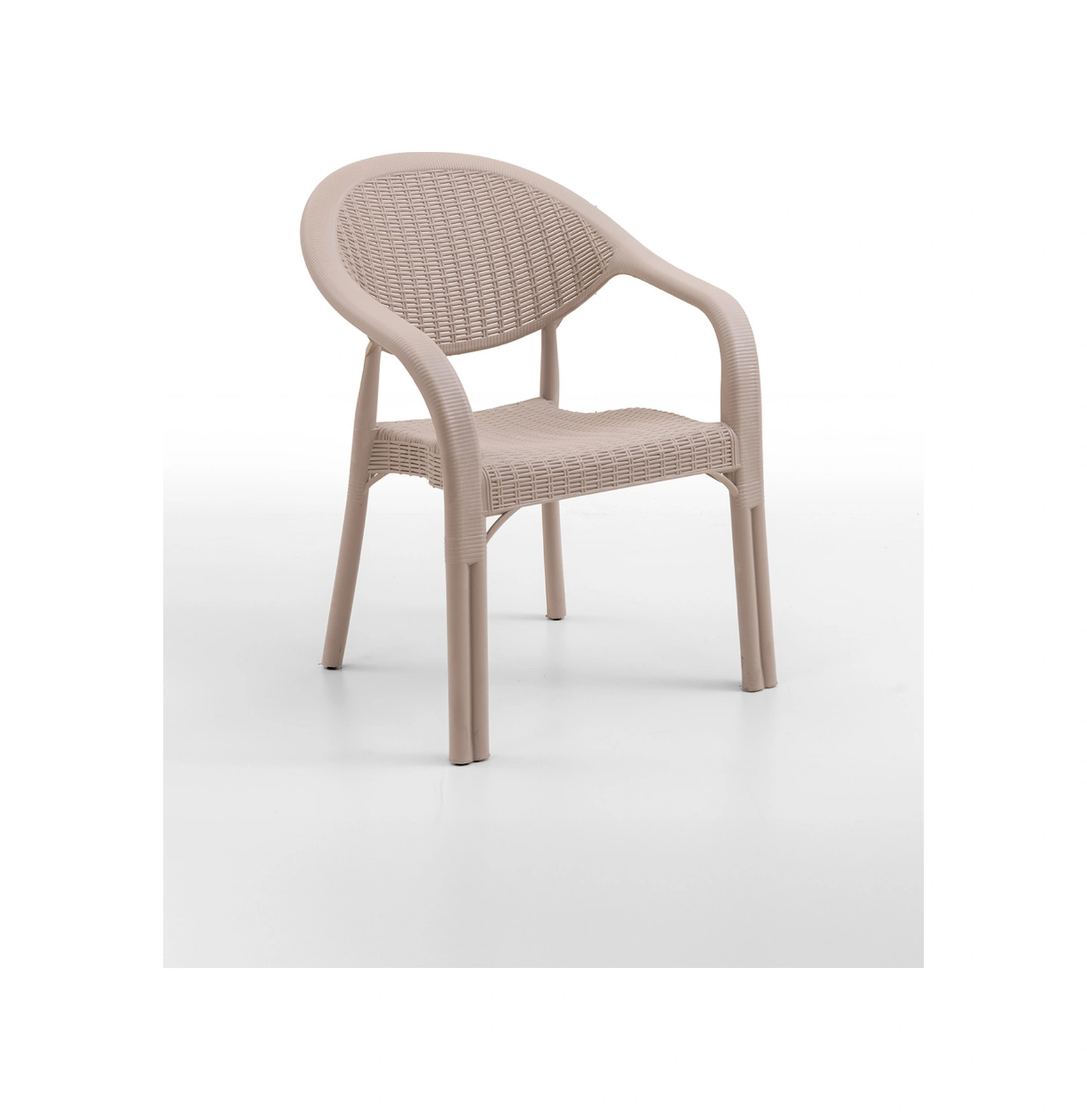 Bamboo 4'lü Rattan Sandalye Cappuccino Cappuccino