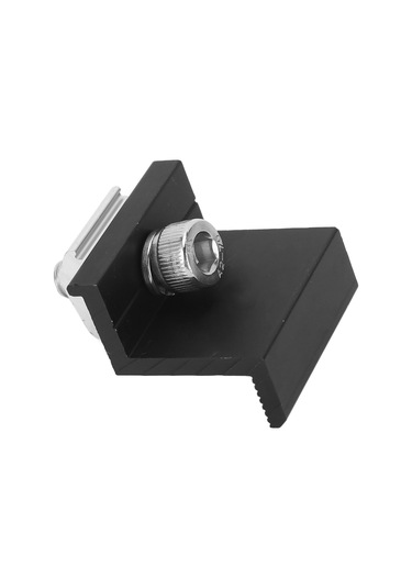 Yaozixa 12 Adet Alüminyum Z Tipi Güneş Paneli Uç Klembi - 45mm, Dayanıklı, Kolay Kurulum, Çiftlik/rv/uzaylar İçin