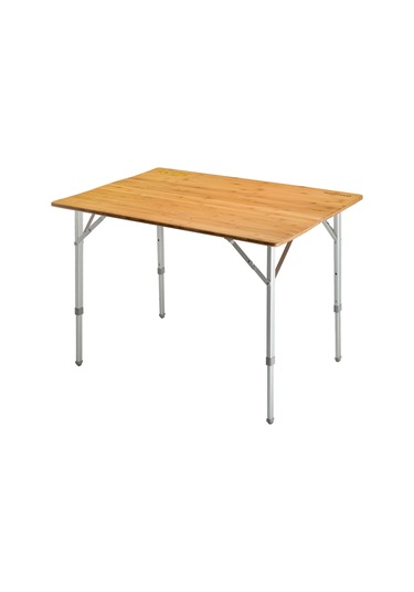 Kingcamp Bamboo Xl 120x70 Bambu Kamp Masası Gri