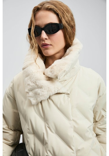 Lufian Monica Ekru Kadın Mont 122120047 Ekru