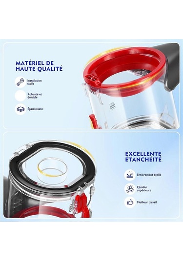 V8 Sv10 Sv11 Yedek Parça Toplama Kabı İçin Toz Haznesi, Parça No. 967699-01