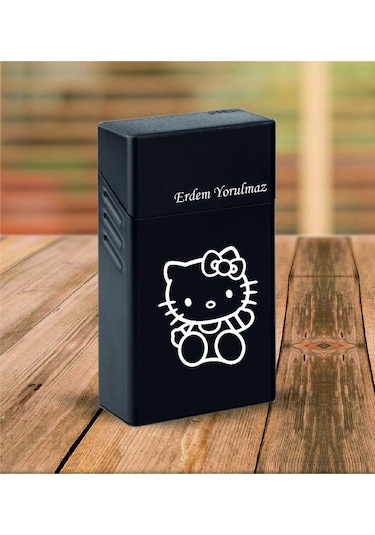 Hello Kitty Kişiye Özel Metal Sigara Tabakası Paketi