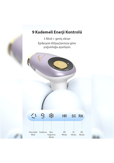 Veryfit 9 Kademeli Buz Lazer Özellikli 999.999 Atımlı Tüm Vücut K