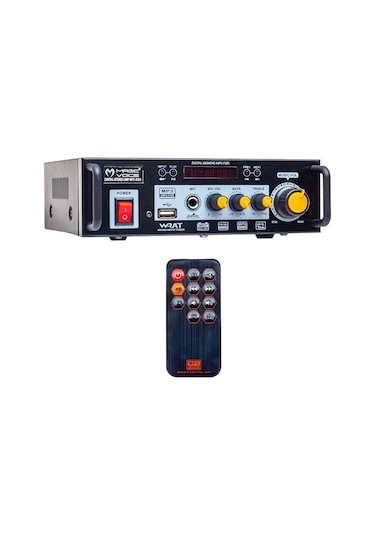 Magicvoice MV-520 15 W Bluetooth USB SD Trafosuz Amfi