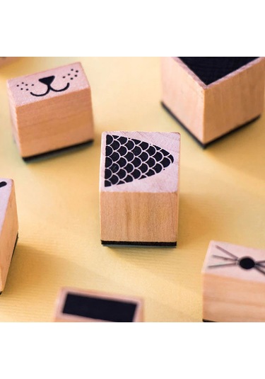 Londji Bam Animals Damga Seti Canlı Renkler