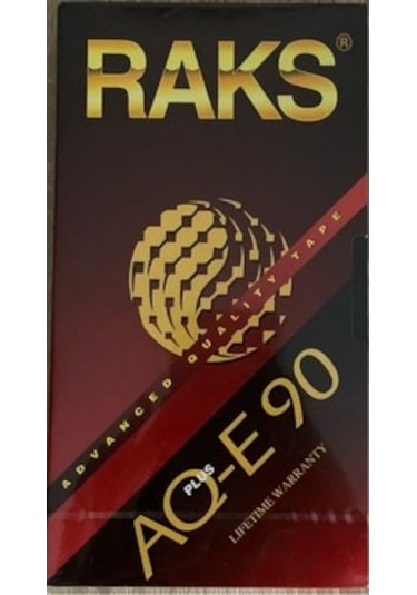 Raks AQE90 VHS Boş Kaset