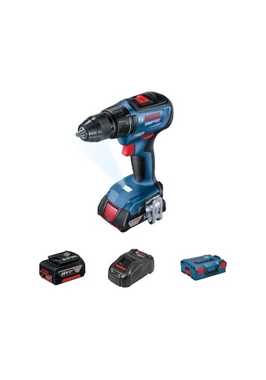 Bosch Professional GSR 18V-50 5.0 Ah Çift Akülü Vidalama Makinesi - 06019H5001