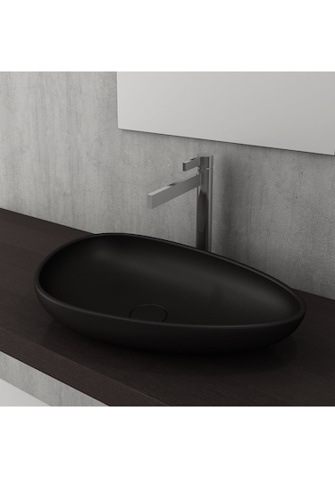 Bocchi Etna Çanak Lavabo 58 CM Mat Siyah 1114-004-0125