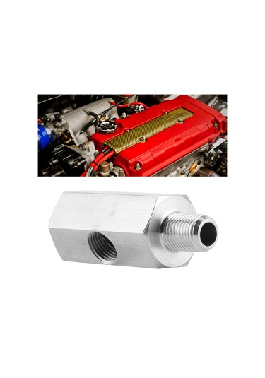 Wezone M10x1.0 Erkek-dişi Yağ Basıncı Sensörü Tee Adaptörü, 1/8" Npt Orta Tap, Evrensel Uyumlu, Paslanmaz Çelik, Honda-hyundai-mazda Uygun