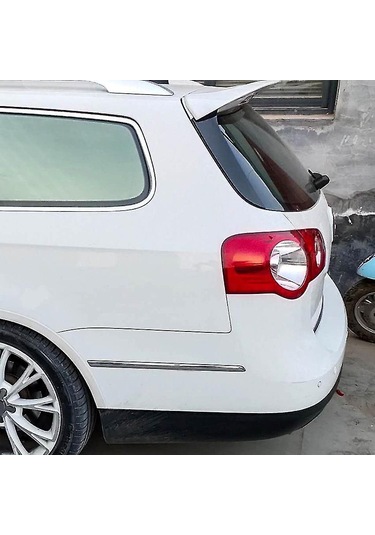 Jeemson Passat B6 Wagon Arka Cam Yan Spoilerı - Siyah Abs Malzeme - Araç Ekipmanı