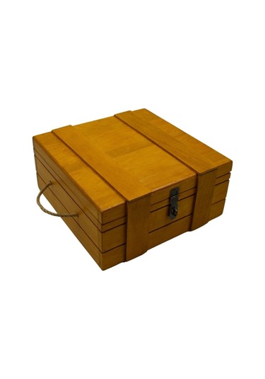 Asma Kilitli Saklama Kutusu 30x30cm Genişlik 15cm Yükseklik