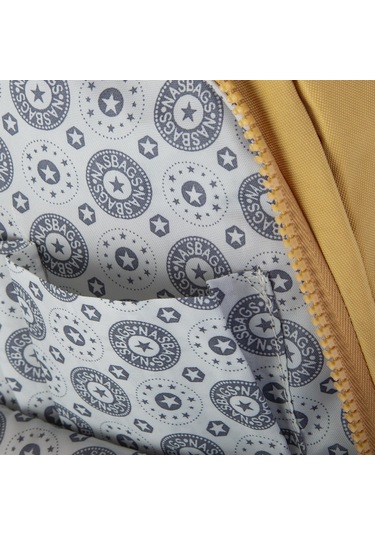 Nas Bag Unisex Zararlı Kimyasal İçermeyen Waterproof Sırt Çantası Sarı Sarı