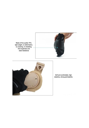 Wezone Ayarlanabilir Diz Ve Dirsek Koruyucu Seti - Spor, Koşu, Basketbol İçin Konforlu Korum Çok Renkli