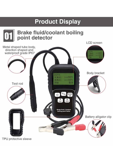 Qbh Wt06 Fren Hidroliği Test Cihazı