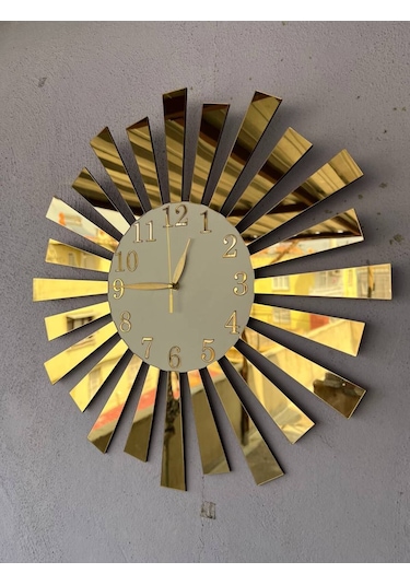 Beyaz Gold Aynalı Pleksi Piyano Model Sayılı Ev Hediyelik Sessiz Beyaz