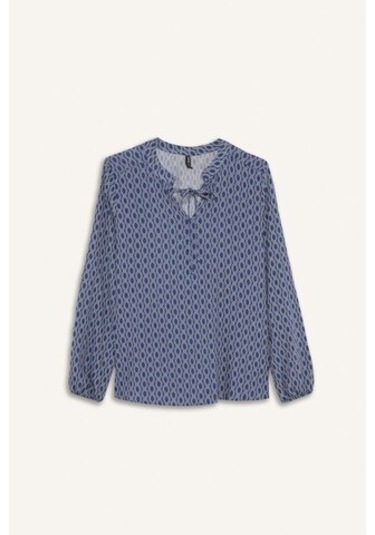 DeFacto Regular Fit Bağcıklı Yaka Desenli Uzun Kollu Bluz N1809AZ25SPIN69 DeFacto Regular Fit Bağcıklı Yaka Desenli Uzun Kollu Bluz N1809AZ25SPIN69