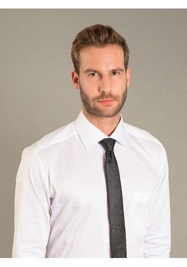 Karaca Erkek Regular Fıt Gömlek-beyaz 114304310-25-s 120048 Beyaz