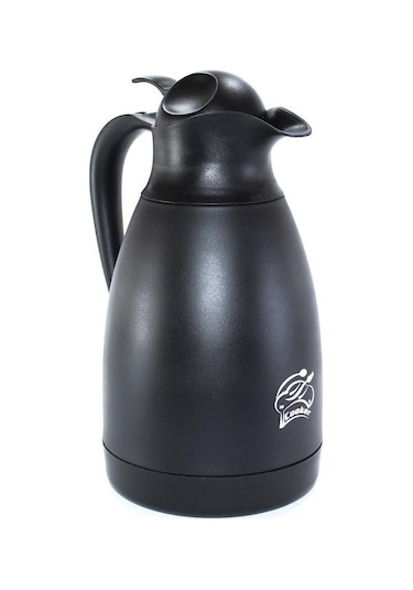 Cooker 2034 Siyah Bitter Serisi Çelik Termos 1.5 Litre Siyah