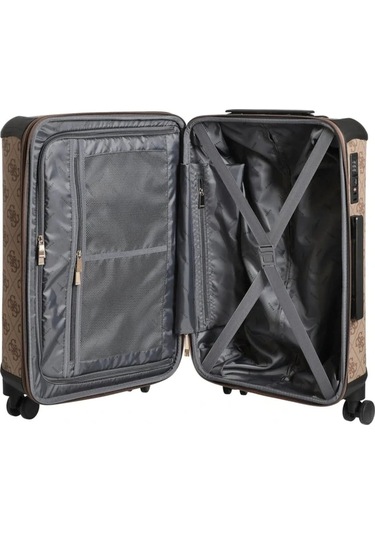 Guess Berta Kadın Orta Boy Valiz Twob8688982 Kahverengi