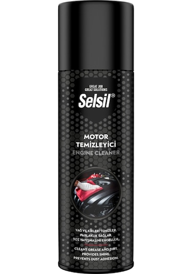 Selsil Susuz Motor Temizleme Spreyi 500ml 2 Adet