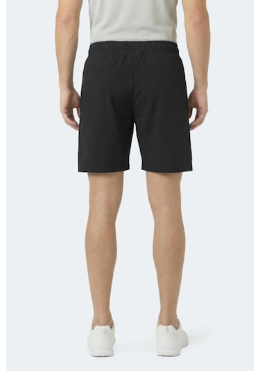 Slazenger Radıant Erkek Cepli Fıtness Siyah Şort Siyah