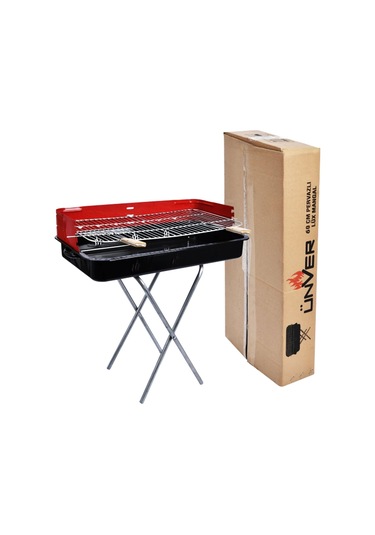 60cm Pervazlı Portatif Ayaklı Mangal Tekli Kutulu 5365 Çok Renkli