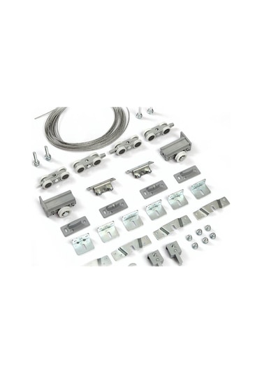 Albatur 120 Kg Ayarlı Halatlı Senkronize Sürgülü Kapı Sistemi