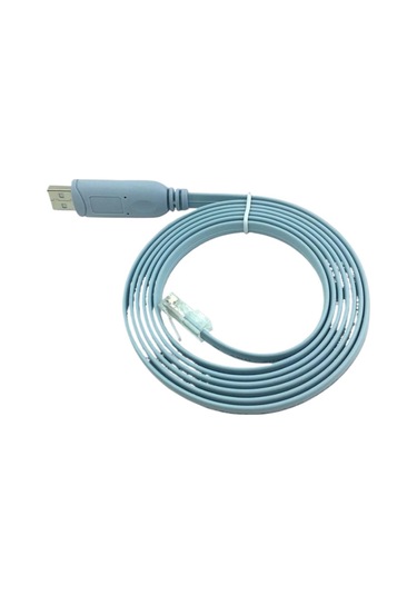 Usb Uzantısı Rj45 Konsol Kablosu F1t-d2ı Usb Ft232r Chıp Rs232 Seviye Değiştirici 1.8m 300cm H3c Yönlendirici 300cm