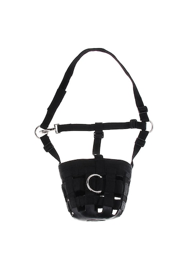 Suntek At Pony Naylon Çene Altı Yular Ile Otlatma Ağızlığı Siyah