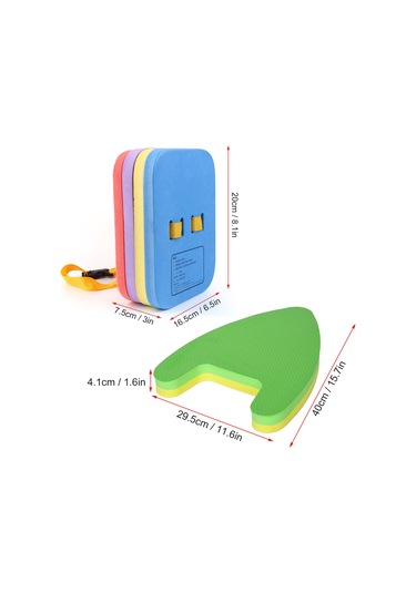 Xindoker Yüzme Egzersiz Seti: Eva Köpük Kolluk + Bel Süngeri, Yeşil-sarı Kolluk, Renkli Bel Süngeri Seçeneği Yeşil - Sarı