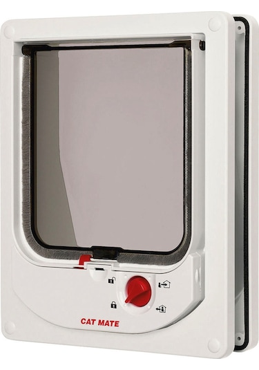 Pet Mate 4 Yollu Manyetik Çipli Kedi Kapısı 157 x 147 MM