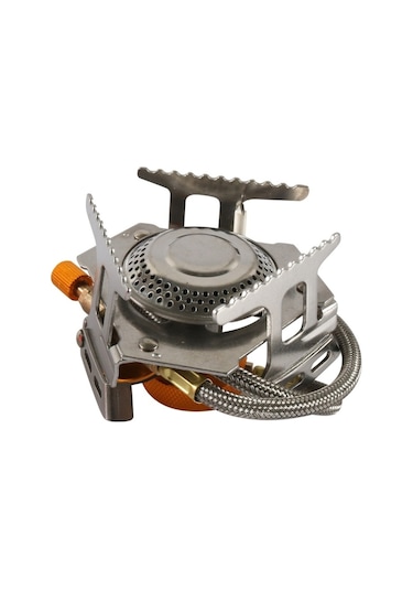 A6625-02 Portatif Gaz Ocağı Dış Mekan Split Brülör Çakmaklı Çok Renkli