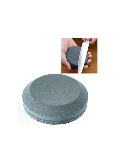 Sones Çift Taraflı Bileme Taşı Mutfak Bıçakları Yuvarlak Bıçak Bileyici, Stil:a