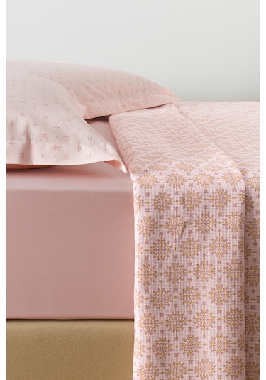 Puffy Naomi Tek Kişilik Ranforce Pike Takımı - Pudra