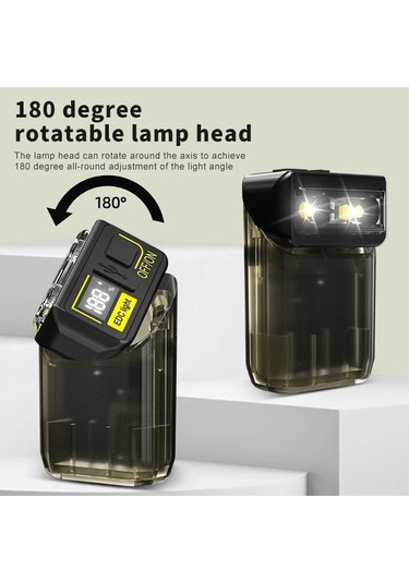 Maoyaya Yüksek Parlaklık Edc El Feneri 90 Derece Dönebilir Mini Fener 6 Modelli