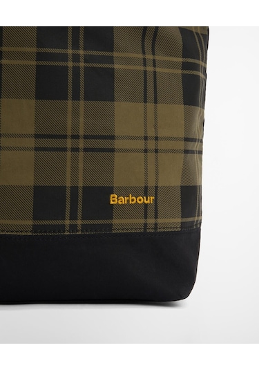 Barbour Mya Patchwork Kol Çantası Bk11 Black/olive Check Siyah