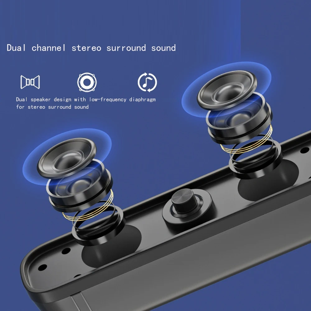 Conventions1 Surround Ses Çubuğu Kablolu Bilgisayar Hoparlörleri