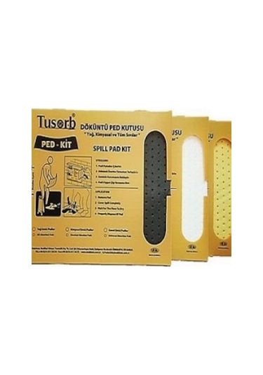 Ped-kit Yağ Ve Kimyasal Döküntü Temizleme 20 Li Beyaz