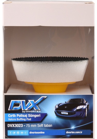 Divortex DVX Yumuşak Cırtlı Mini Polisaj Makinesi Tabanı 75 mm.