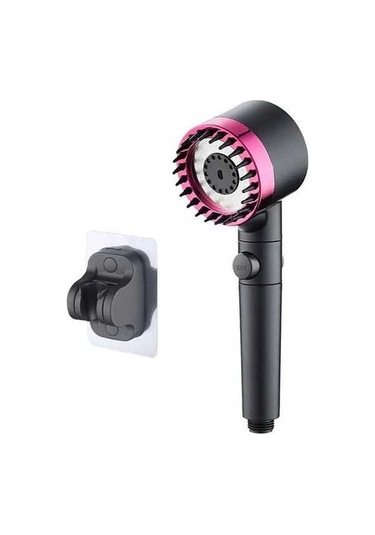 Besthome1 3 Modlu Siyah Duş Başlığı, 22 Şerit, Kesme, Tutucu Seti Diğer