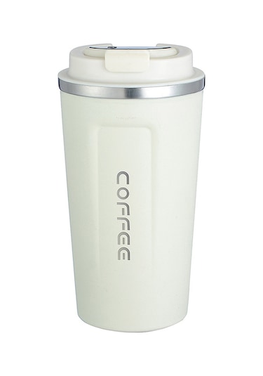 Youmex Akıllı Termometreli Paslanmaz Çelik Vakumlu Kahve Termosu - 380ml/510ml Siyah