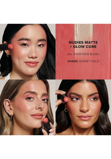 Nudestix Yanak + Göz + Dudak Renklendirici Işıltılı Stick Sunset Gold 6gr Sunset Gold
