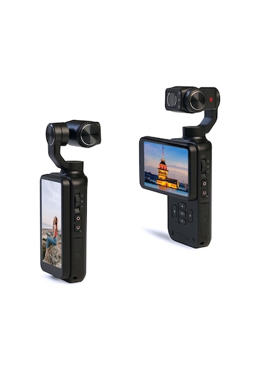 Mioji Pocket 3 5k 30FPS 48MP 3 Eksenli Gimbal Kamera