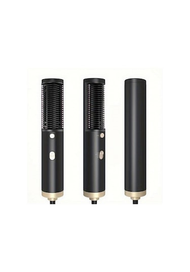 Venturemart Saç Düzleştirici Fırçası, Nano Isıtıcı Dişlere Sahip Tüm Saç Tiplerine Uygun Megawise Saç D